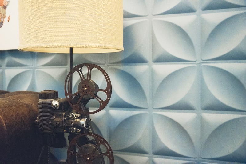 Film reel representing behind-the-scenes drama